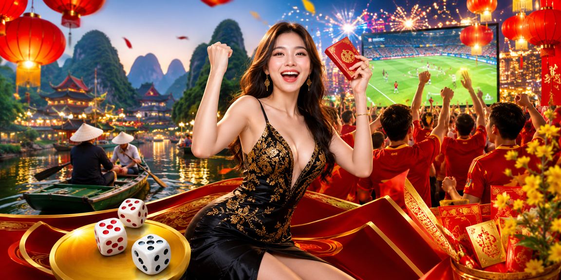 Không khí cá cược Tài Xỉu tại Ninh Bình – ánh đèn lồng lung linh ban đêm